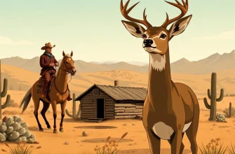 Deer in the Wild West: A Cinematic Journey