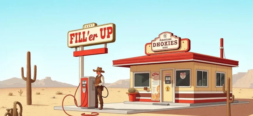Western Films Set at Gas Stations: A Unique Collection Western Films Set at Gas Stations: A Unique Collection