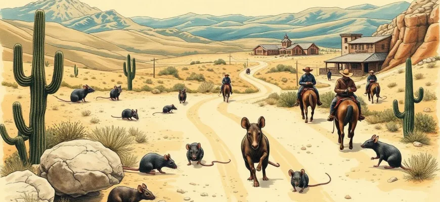 Western Films With A Twist: Rats Take The Stage Western Films With A Twist: Rats Take The Stage
