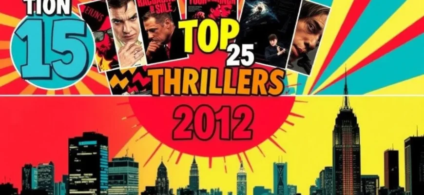 Top 25 Thrillers of 2012: A Curated List Top 25 Thrillers of 2012: A Curated List