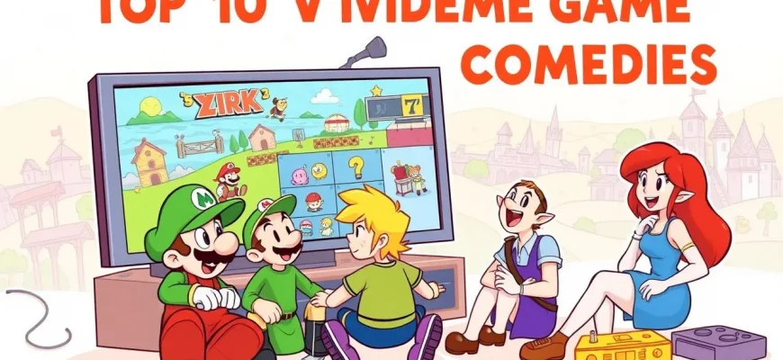 Top 10 Video Game Comedies Top 10 Video Game Comedies
