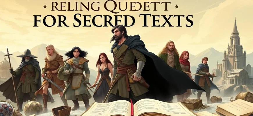 Thrilling Quests for Sacred Texts Thrilling Quests for Sacred Texts