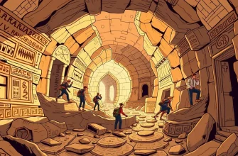 Adventure in Ancient Tunnels: A Cinematic Journey