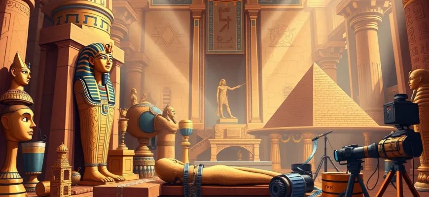 Adventure Films with Egyptian Artefacts