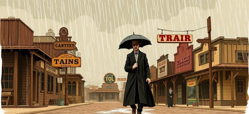 Rainy Westerns: A Cinematic Journey Rainy Westerns: A Cinematic Journey