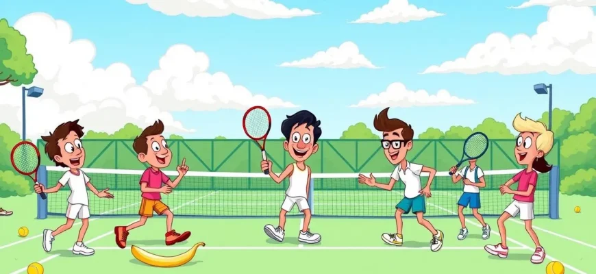 Tennis Laughter: A Collection of Comedic Films Tennis Laughter: A Collection of Comedic Films