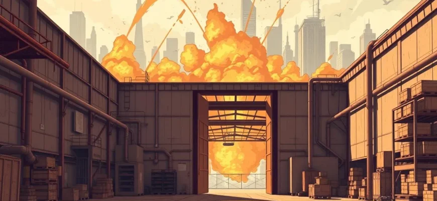 Explosive Warehouse Scenes: A Curated Film Collection Explosive Warehouse Scenes: A Curated Film Collection