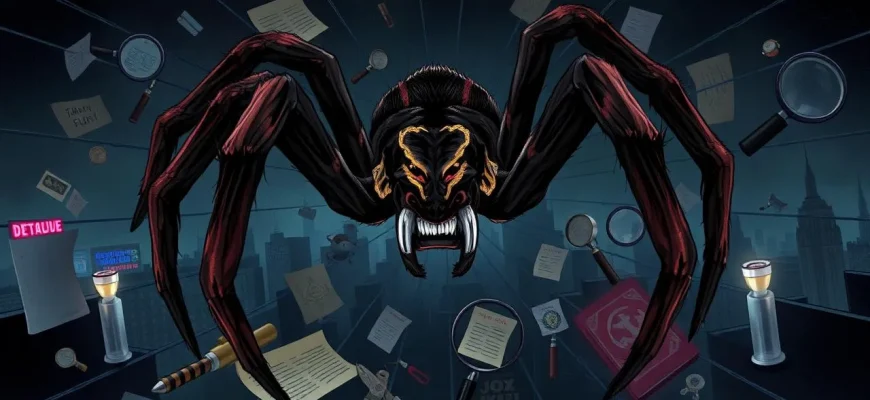 Detective Films with Giant Spiders Detective Films with Giant Spiders