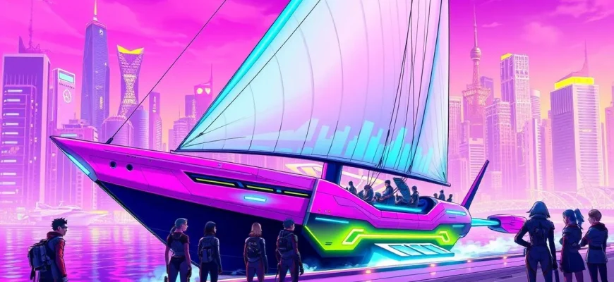 Sci-Fi Sailing Adventures: A Cinematic Journey Sci-Fi Sailing Adventures: A Cinematic Journey